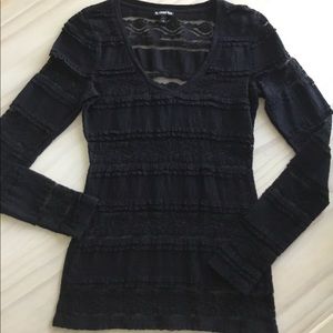 Express lace shirt